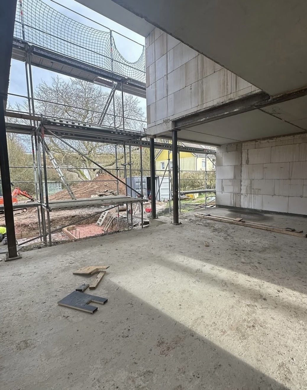 Renovatie werk in uitvoering Huys & Co